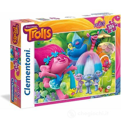 Clementoni Trolls Supercolor Puzzle Maxi Pezzi Puzzle