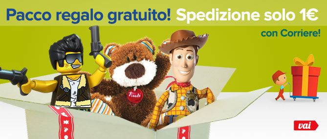 Spedizione con Corriere a 1 euro! Scopri come
