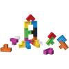 Quercetti Poli Cubi 4015 – Costruzioni In Italia, 22 Pezzi In 4 Forme E Colori, Gioco Educativo Per Bambini