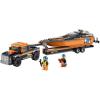 4x4 trasporta motoscafo - Lego City Great Vehicles (60085)