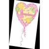 Palloncino Mylar  1o Compleanno Rosa