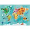 Puzzle 250 Mappe Geo animali del mondo