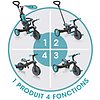 Triciclo evolutivo Explorer 4 in 1 Blu (632-105)