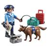 Poliziotto con cane Uovo (70085)