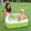 Piscina Baby Rettangolare 85x85x23 cm - colori assortiti (57100)