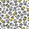 Imagicom Wpapmin202 - Minions Pattern Jail Minions Carta Da Parati 200X254