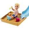 Barbie Babysitter Playset Parco Giochi (FXG96)