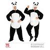 Costume panda in peluche con cappuccio e maschera taglia M