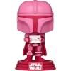 Star Wars: Valentines - Pop Funko Vinyl Figure 495 The Mandalorian 9cm