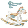 Cavallo a dondolo con arco removibile - Primi anni Baby white (DJ06132)