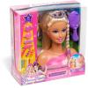 Testa di Barbie con accessori