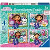 Gabby's Dollhouse Puzzle 4 in a box (3143)