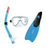 Set snorkeling Maschera Boccaglio Pinne M.44/45 (709901036)