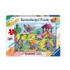 Dinosauri al parco giochi Puzzle 24 giant Pavimento (3147)