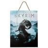 Skyrim Aereal Poster in legno