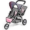 Carrozzina Per Gemelli Twin Jogger Grigio