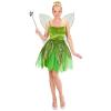 Costume Adulto Fatina dei Boschi Tg L (vestito, ali)