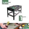 Calcetto 4in1 Turn4vs4 - calcio balilla, ping pong, hockey e biliardo (706200096)