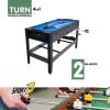 Calcetto 4in1 Turn4vs4 - calcio balilla, ping pong, hockey e biliardo (706200096)