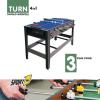 Calcetto 4in1 Turn4vs4 - calcio balilla, ping pong, hockey e biliardo (706200096)