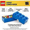 Classic Box Mattoncino Blu Lego Brick Lunch Box