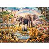 La savana africana - Puzzle 100 pezzi XXL (13284)