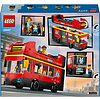 Autobus turistico rosso a due piani - Lego City (60407)