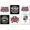 Lynyrd Skynyrd: Mixed Designs (Set 4 Sottobicchieri)