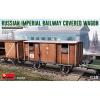 Russian Imperial Railway Covered Wagon Scala 1/35 (MA39002)