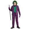 Evil Clown (Giacca Con Gilet, Pantaloni, Cravatta) (116 Cm / 4-5 Years)