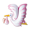 Palloncino Mylar Forma Cm.106*94 (52) Cicogna Rosa