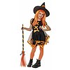 Costume Strega Alla Moda Arancione 7-8 anni (S8833-L)