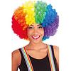 Parrucca riccia Rainbow