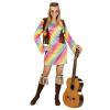 Hippie (Vestito Con Gilet, Fascia Per Testa) L