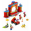 Caserma dei pompieri e fuoristrada antincendio di Topolino e i suoi amici - Lego Juniors (10776)