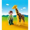 Custode Dello Zoo con Giraffa 1.2.3 (9380)