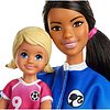 Barbie Playset Allenatrice di Calcio (GJM71)