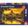 Puzzle 1000 Pezzi Luce Dorata Su Roma