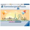 Puzzle 1000 pz - Panorama Un giorno a Parigi