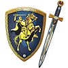 Set cavaliere spada e scudo (29400LT)