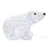 Led Acrylic Baby Bear Outdoor Trasparente Cable - Ip44 Trafo Lead Cable: 5m Size: 42x24x29cm Non Replaceable Bulb Ce- Kema Keur On Trafo