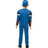 Costume Capitan America deluxe con muscoli S 2-3 anni