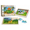 Puzzle Colorati - 4 Figure 12 pz (40415)