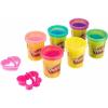 Play-Doh Glitter 6 Vasetti