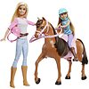 Barbie e Stacie Sorelle a Cavallo playset con cavallo (GXD65)