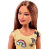 Barbie - Trendy con Abito giallo (FJF17)