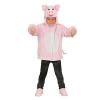 Costume maiale peluche 2-4 anni 104 cm