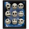 Disney - Nightmare Before Christmas - Jack Expressions 3D Lenticular Poster 25x20 Cm