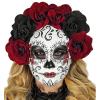 Maschera Dia De Los Muertos Con Rose (08462)