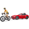 Roadstar con bicicletta e ciclista (03485)